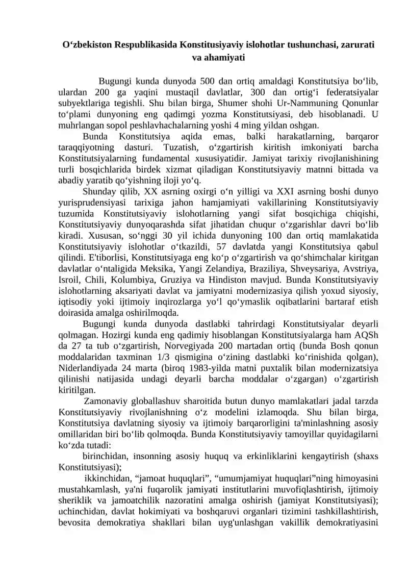 “Yangi tahrirdagi O‘zbekiston Respublikasi Konstitutsiyasi” 4