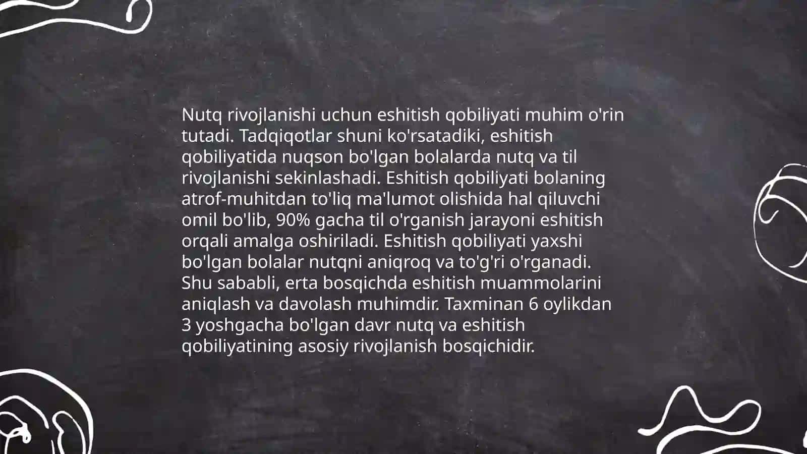 Bolalarda nutq rivojlanishida ko'rish va eshitishning ahamiyati 4