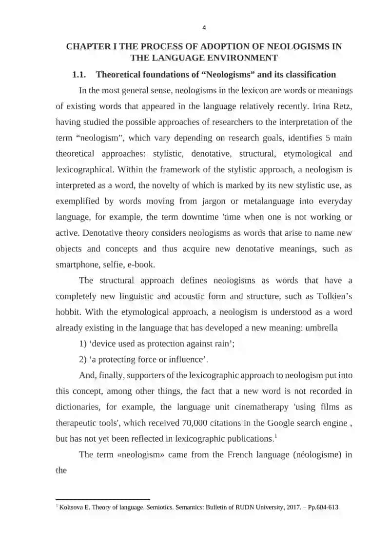 Neologisms and their acceptance 4