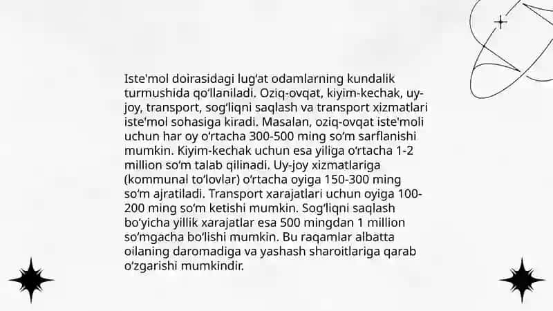 Iste'mol doirasi chegaralangan leksika 4