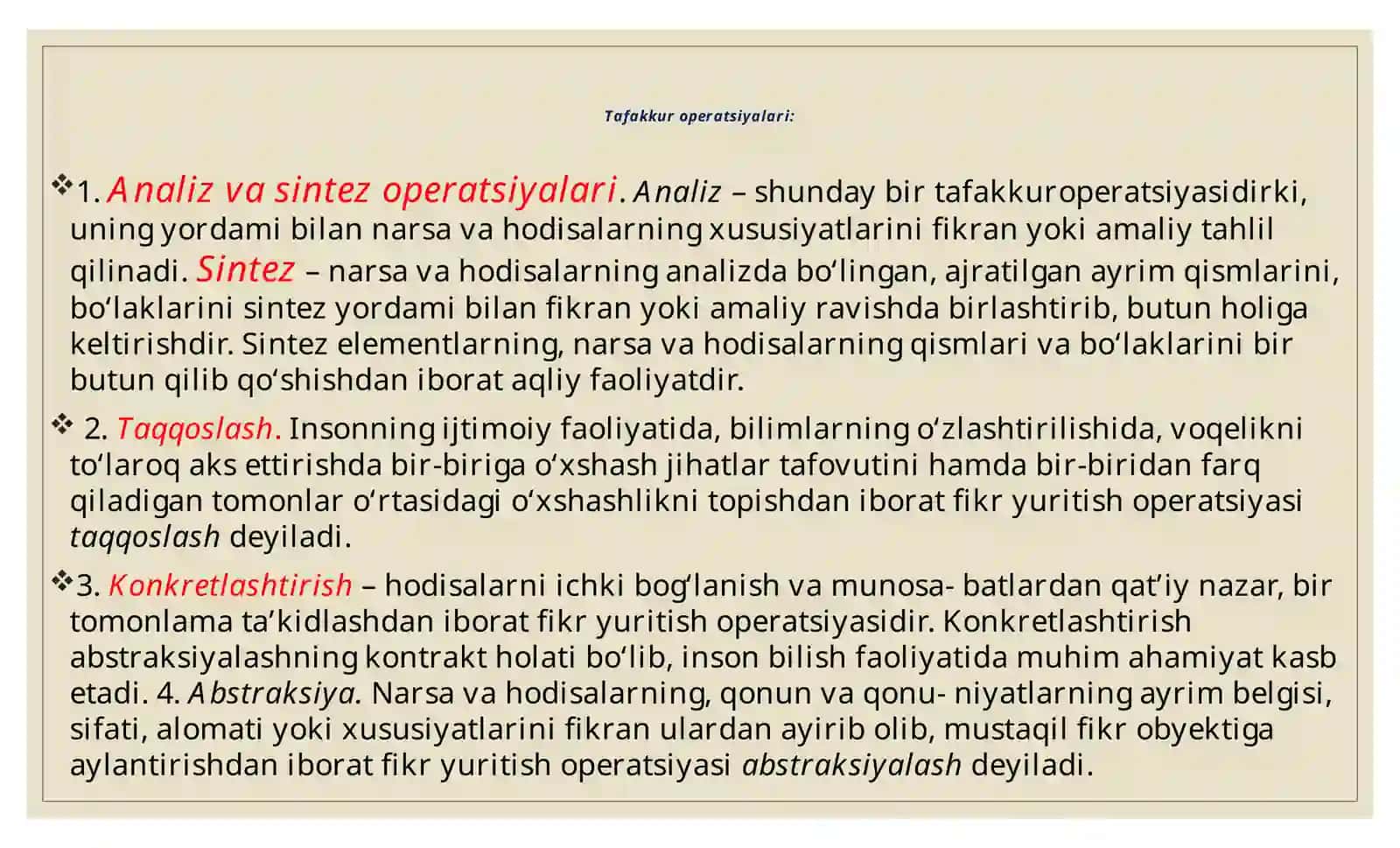 Shaxsning bilish jarayonlari 4
