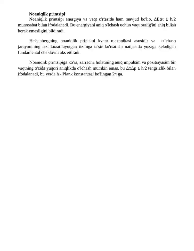 KVANT FIZIKASI ELEMENTLARI 4