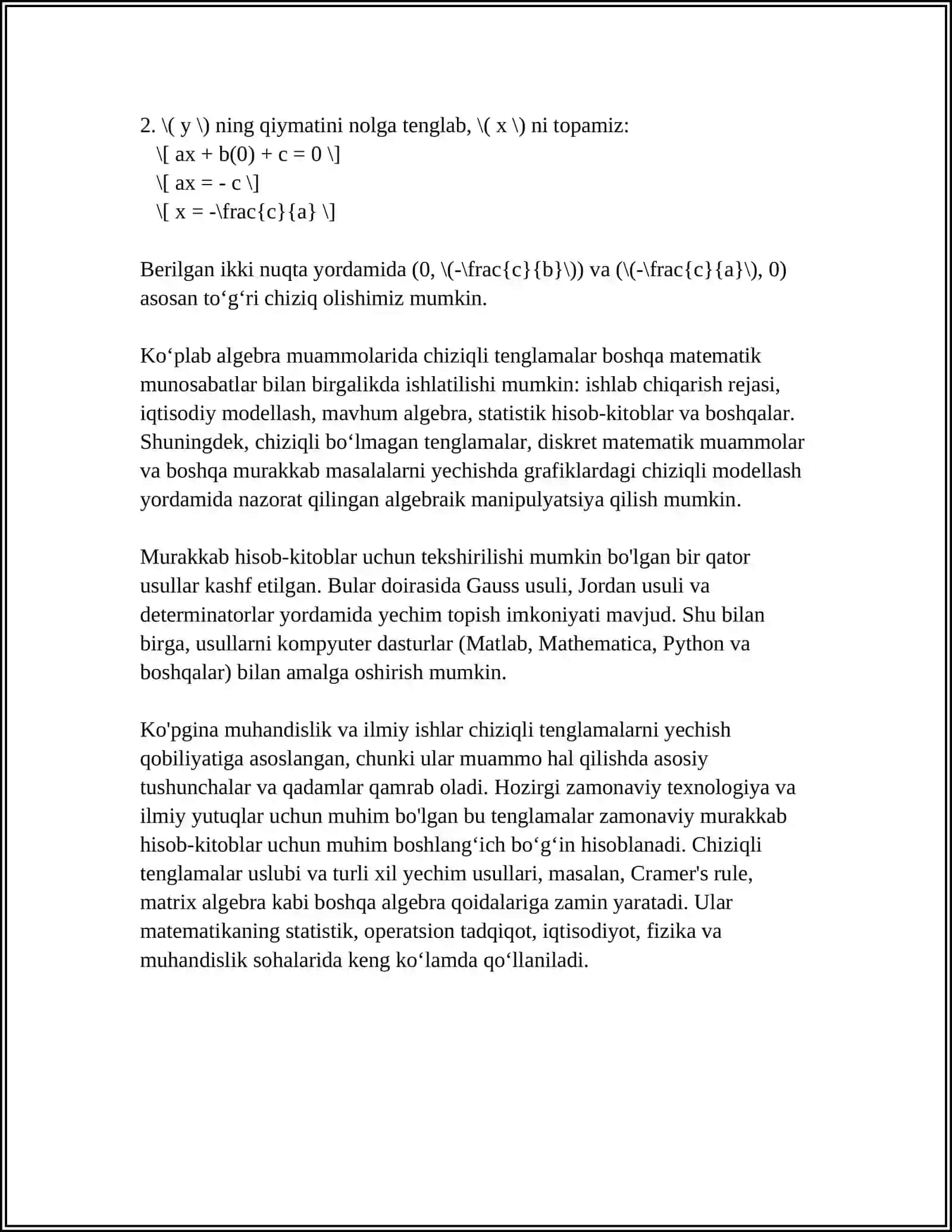 MODUL QATNASHGAN TENGLAMALAR 4