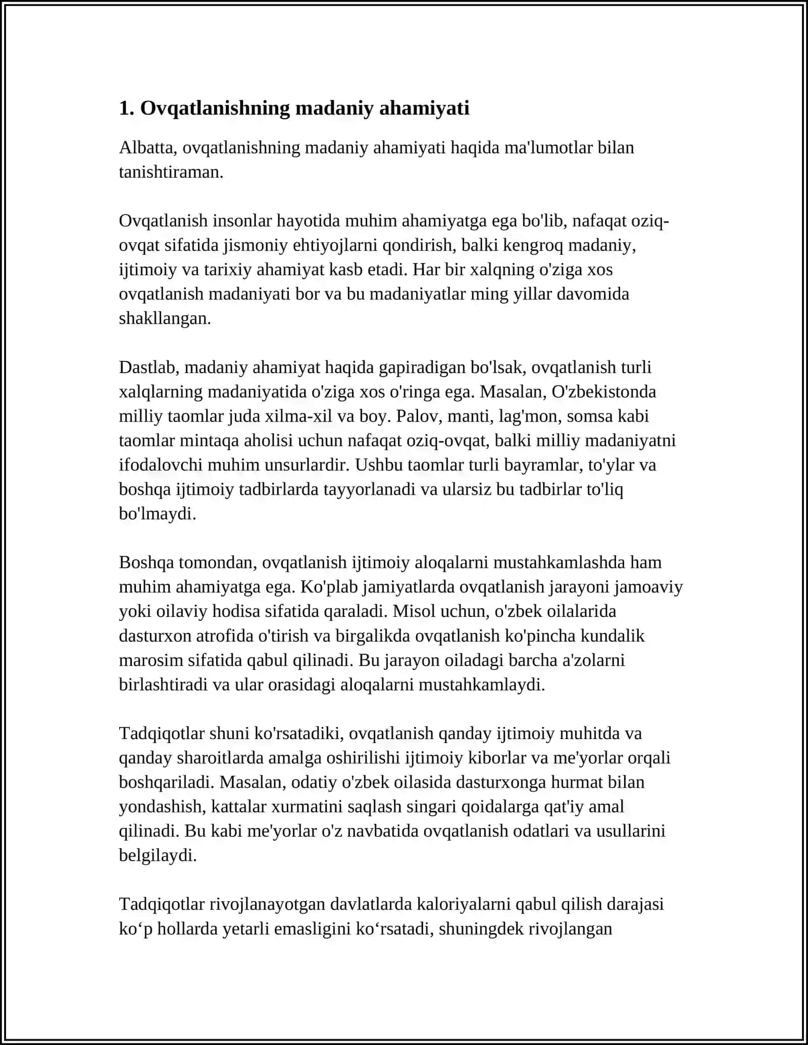 DINNING FUNKSIYALARI VA IJTIMOIY AHAMYATI 4