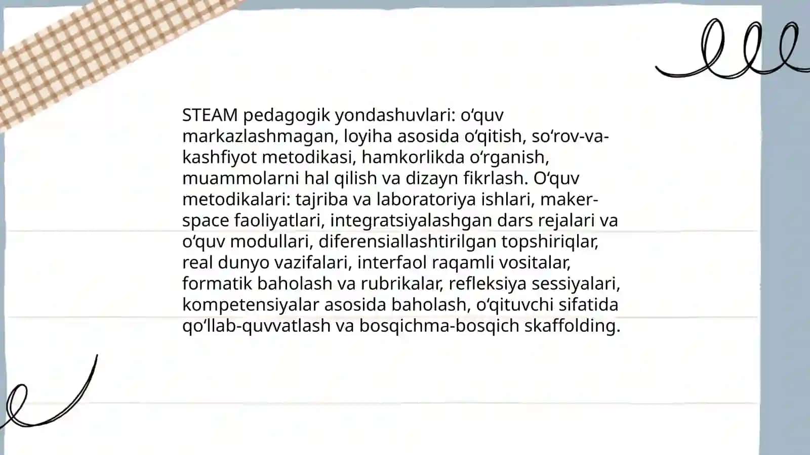 STEAM integratsiyalashgan ta'lim tizimi 4