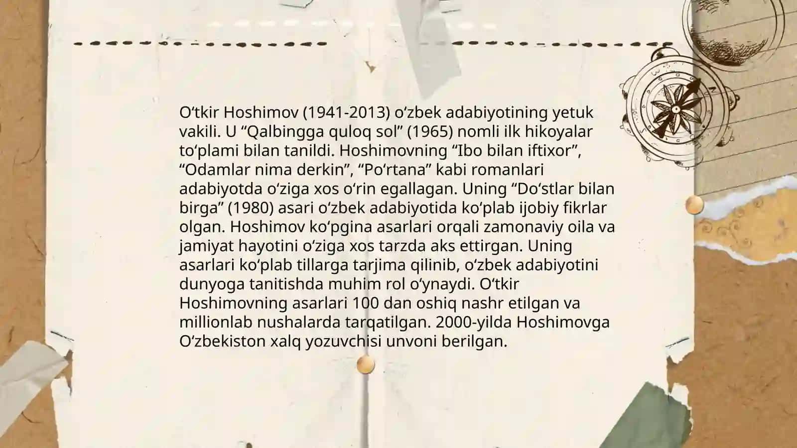Oʻtkir Hoshimov 4