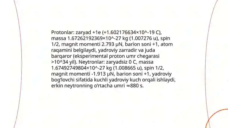 Atomning yadroviy tuzulishi 4