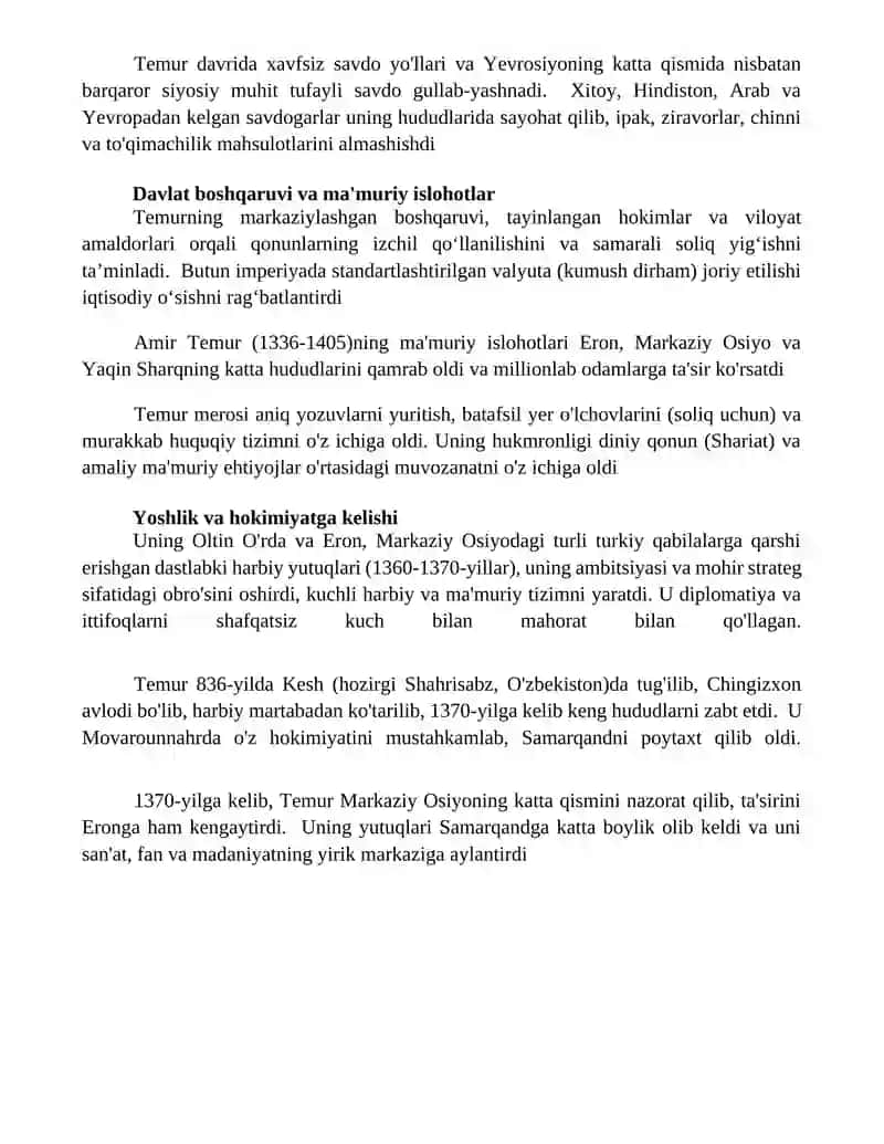 Amir Temur buyuk davlat arbobi 4