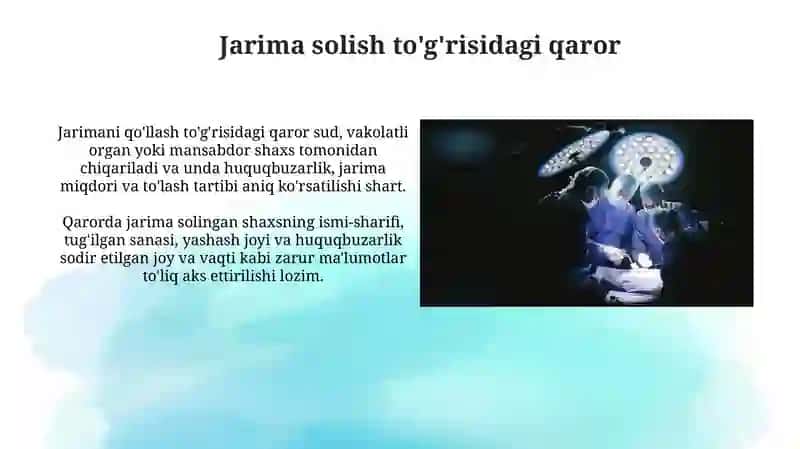 Jarima jazosini ijro etish tartibi 4