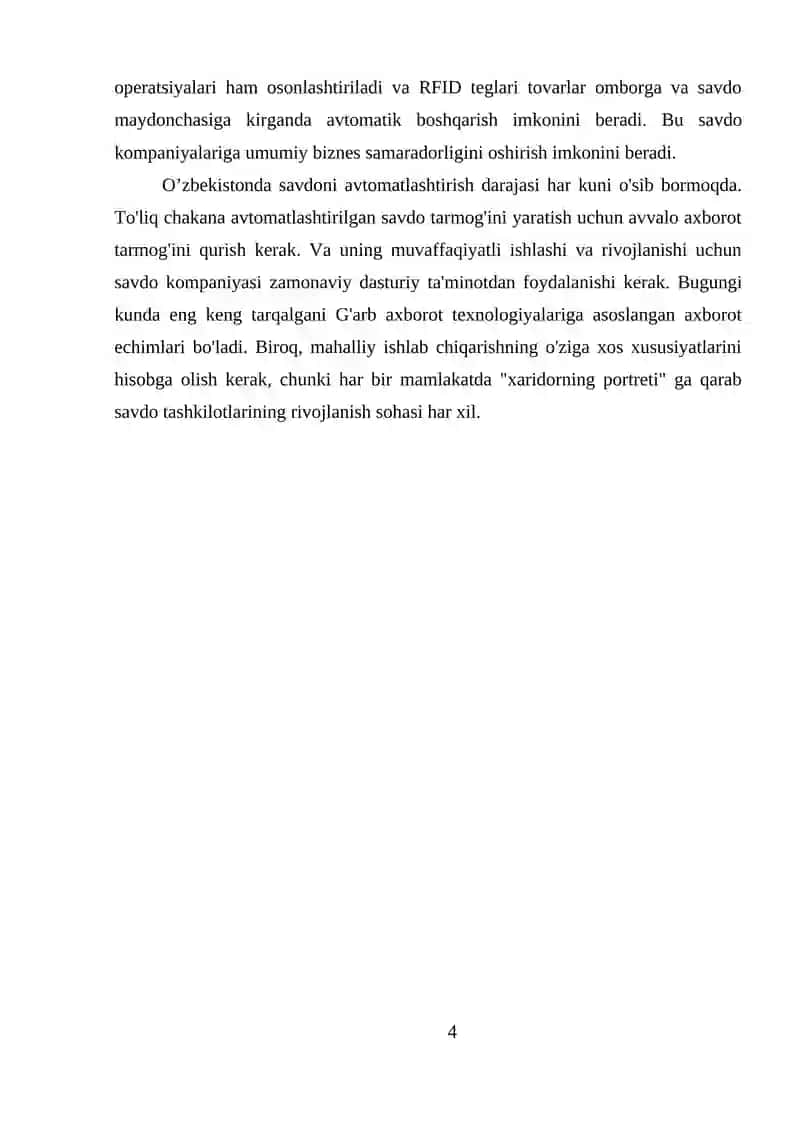 SAVDODA AXBOROT TIZIMLARINI JORIY ETISH 4