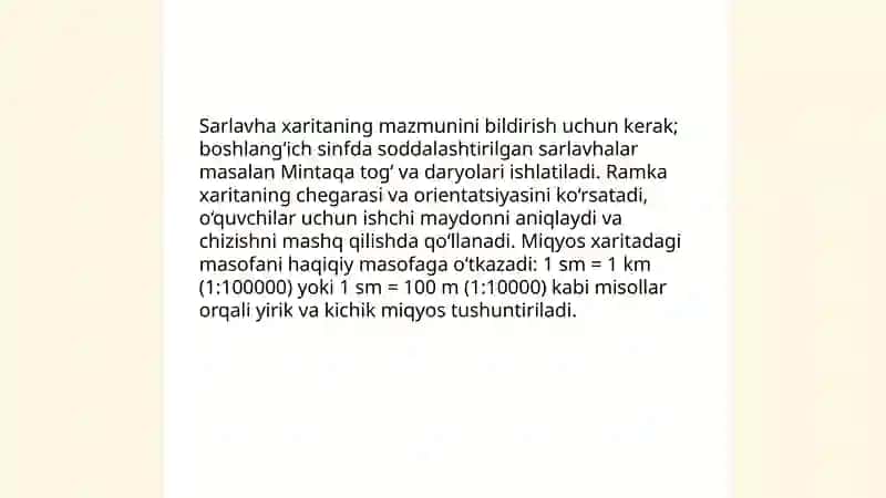 Xaritalar bilan ishlash 4