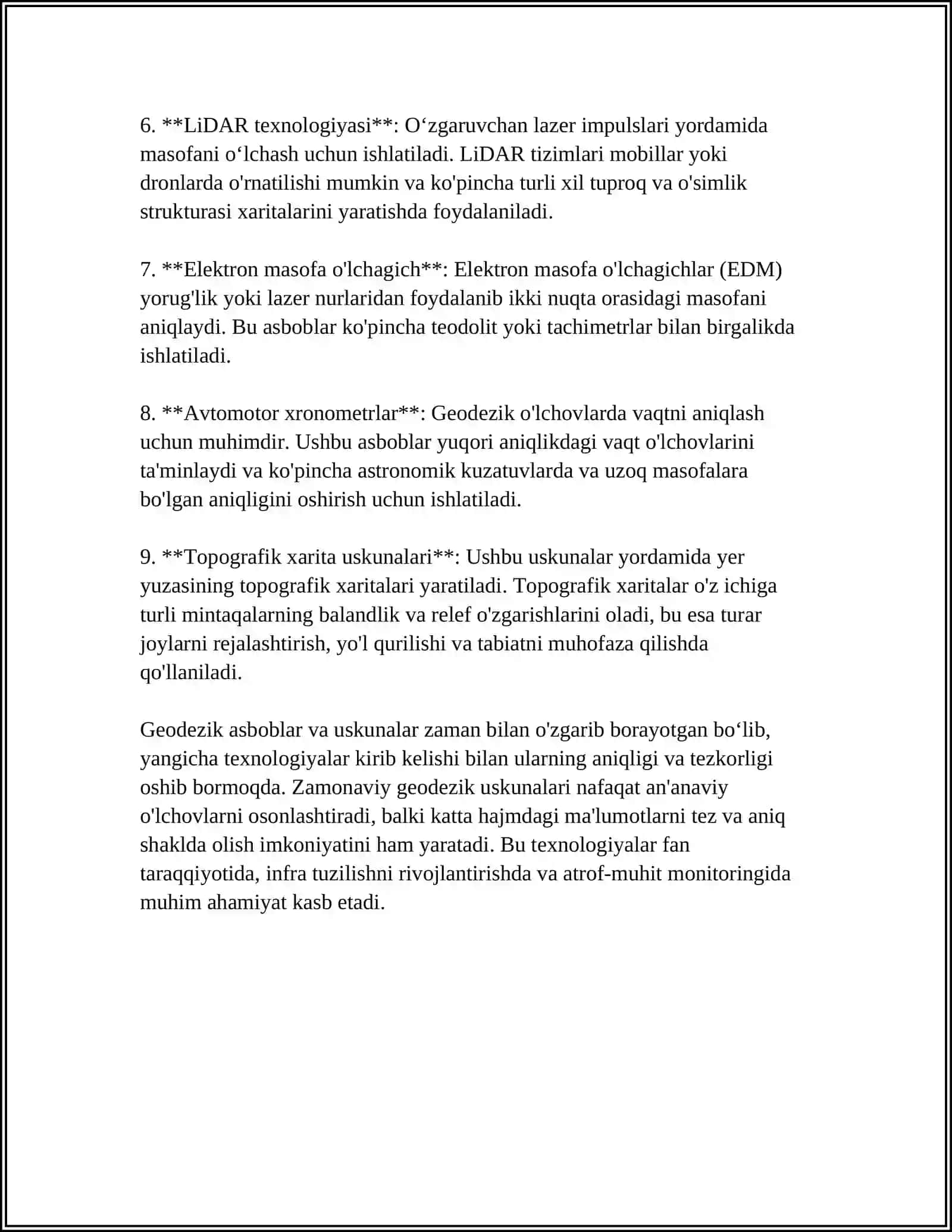 TEXNIK NIVELIRLASH ISHLARI 4