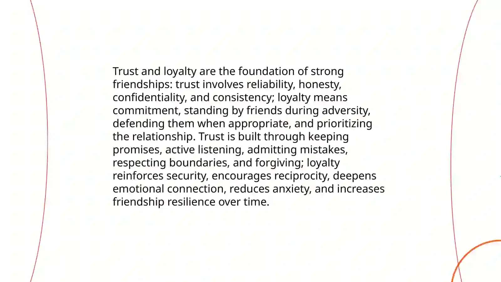 The Importance of Friendship 4