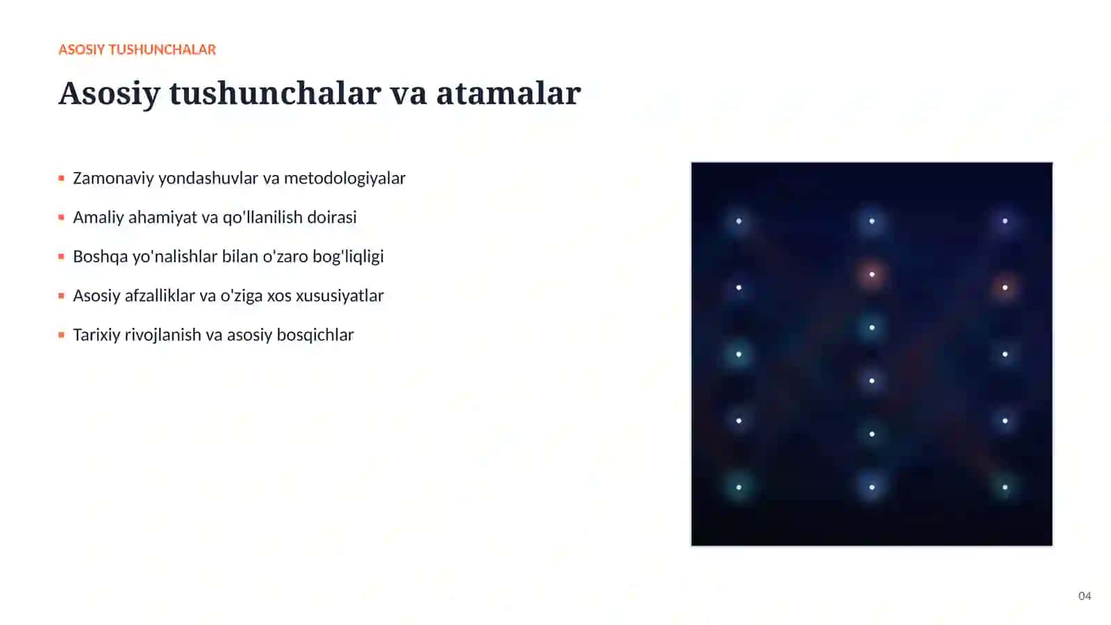 SUN'IY INTELLEKT • AI VA KATTA MA'LUMOTLAR 4
