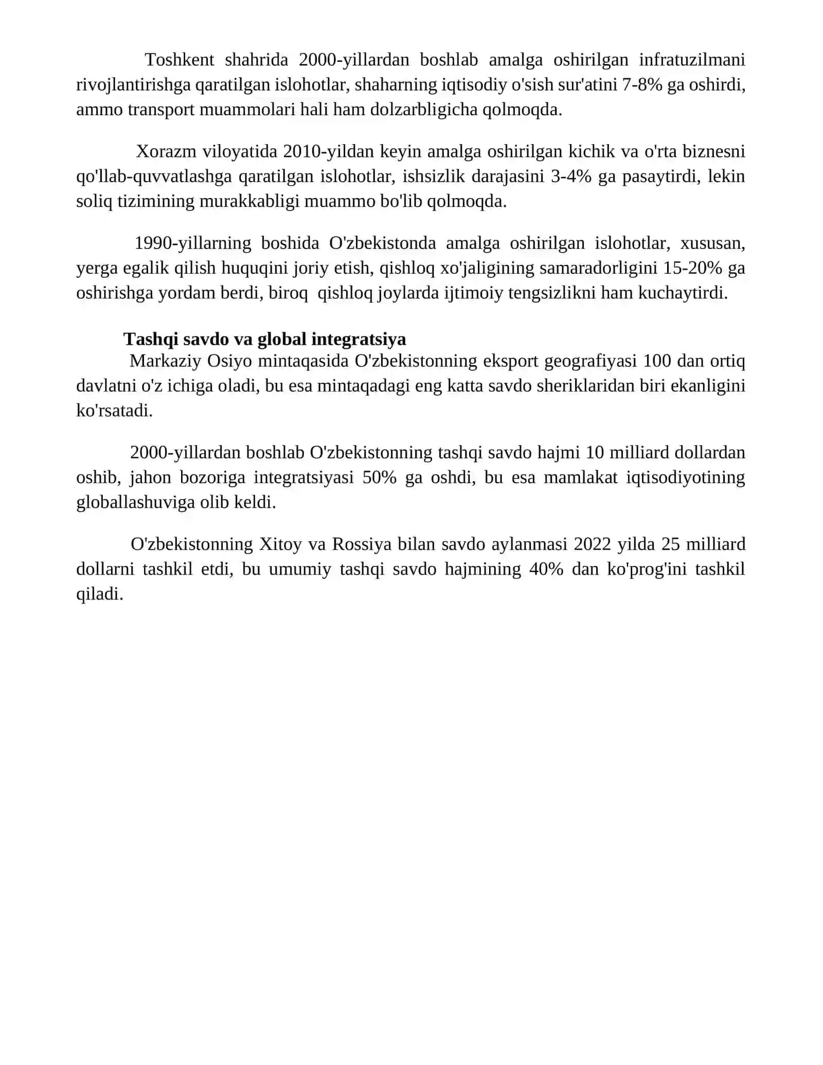 Yuksalish,rivojlanish va Iqtisodiy siyosat 4