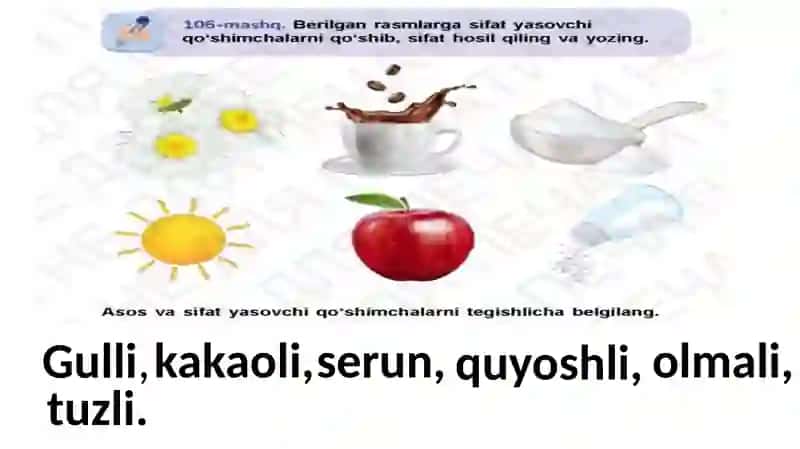 Sifatyasovchiqo`shimchalar 4