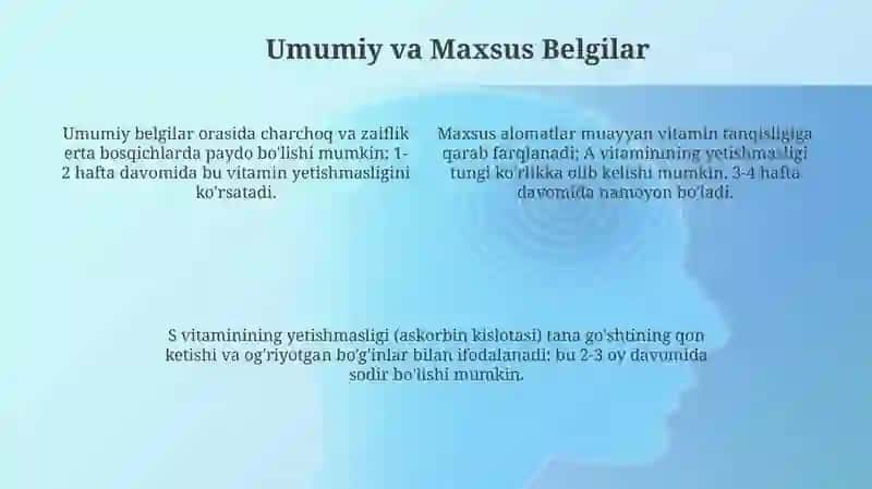 Avitaminoz va Gipovitaminoz 4