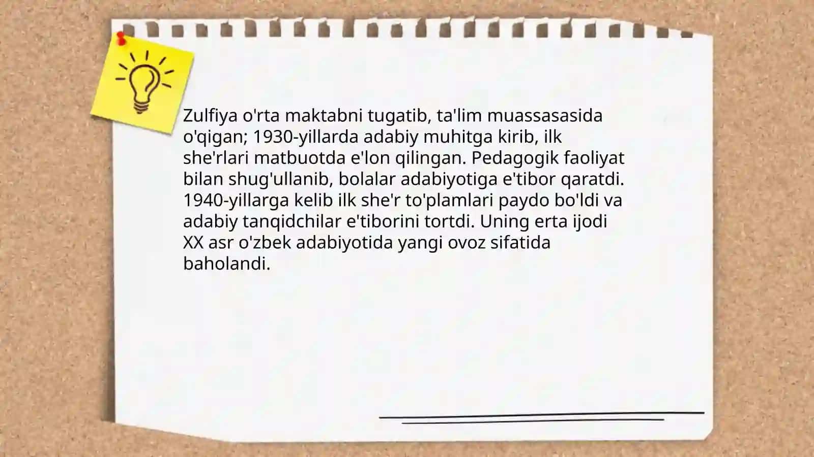 Zulfiya hayoti va ijodi 4