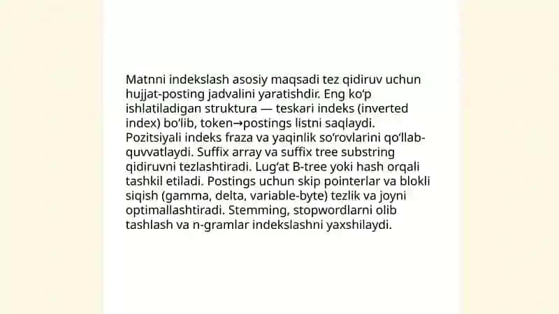 To'liq matnli elektron tizimlar 4