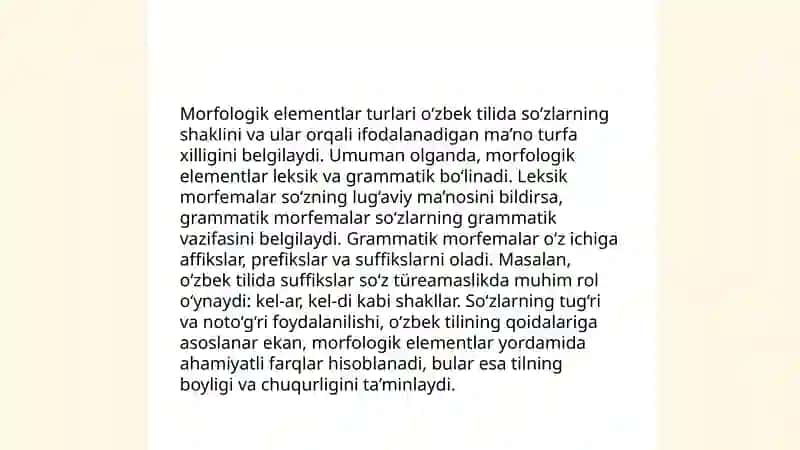 Terining birlamchi va ikkilamchi morfologik elementlari 4