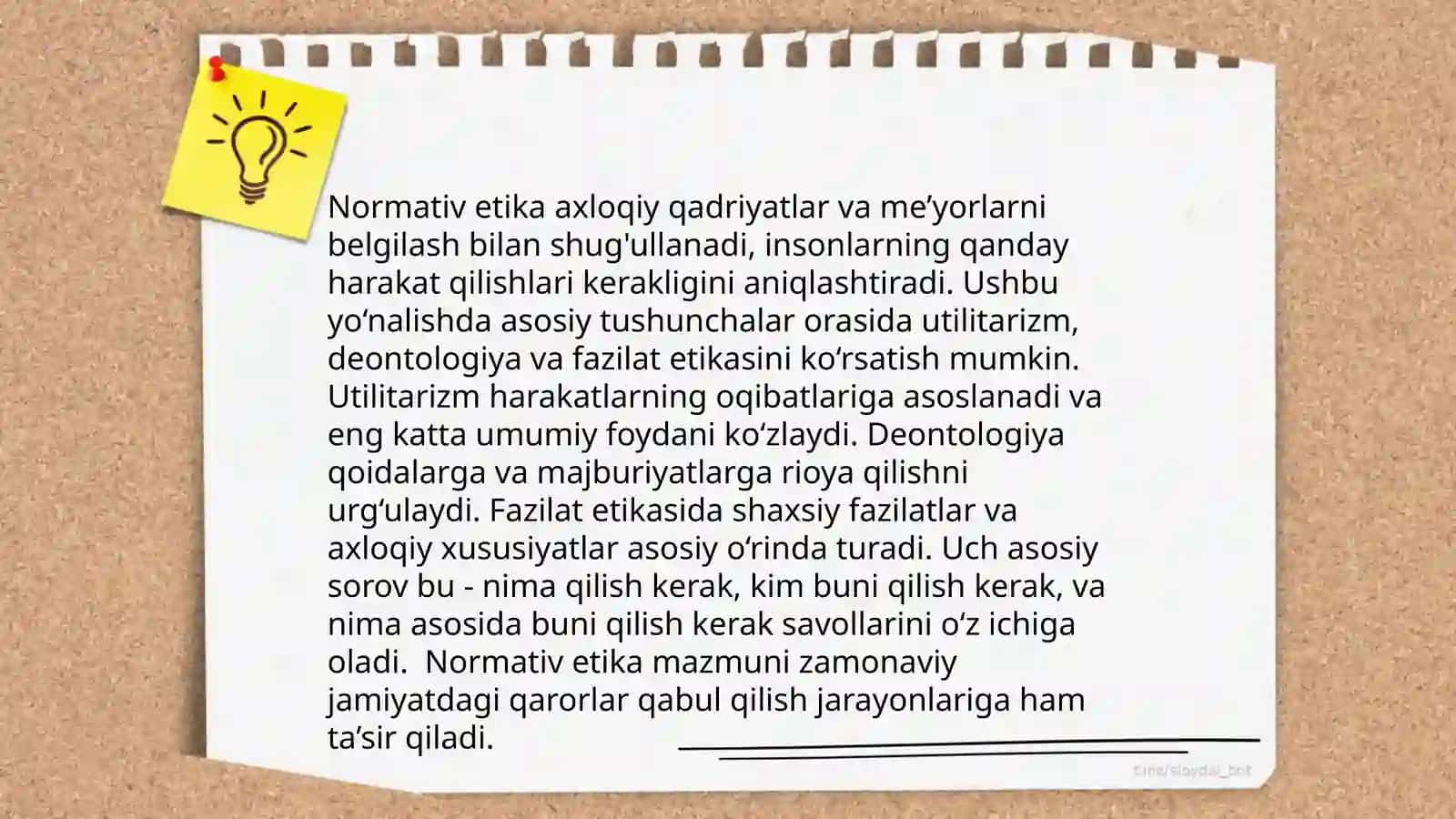 Etika va axloq falsafasi 4