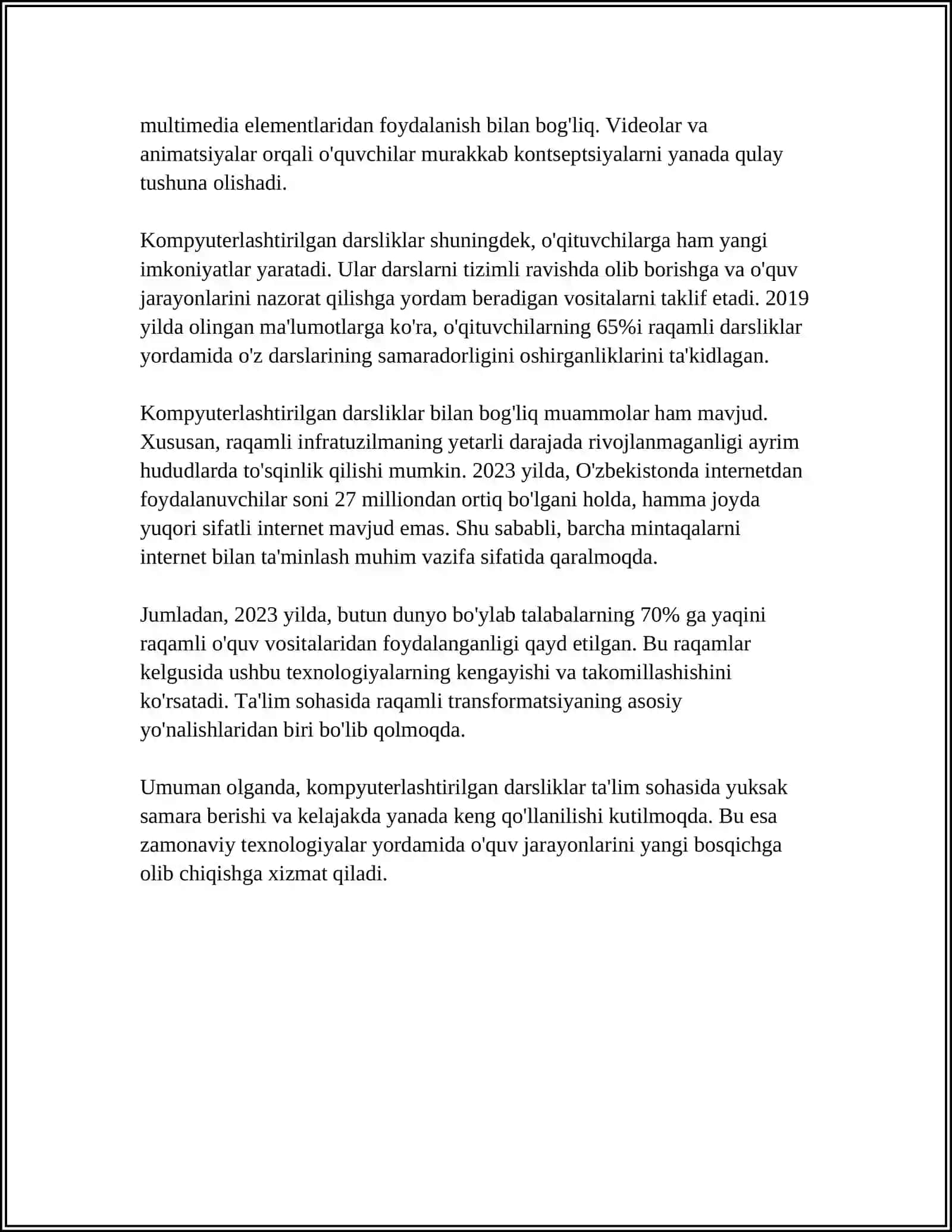 Kompyuterlashtirilgan darsliklar 4