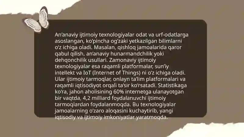 Ijtimoiy texnologiyalar shakllari va turlari 4
