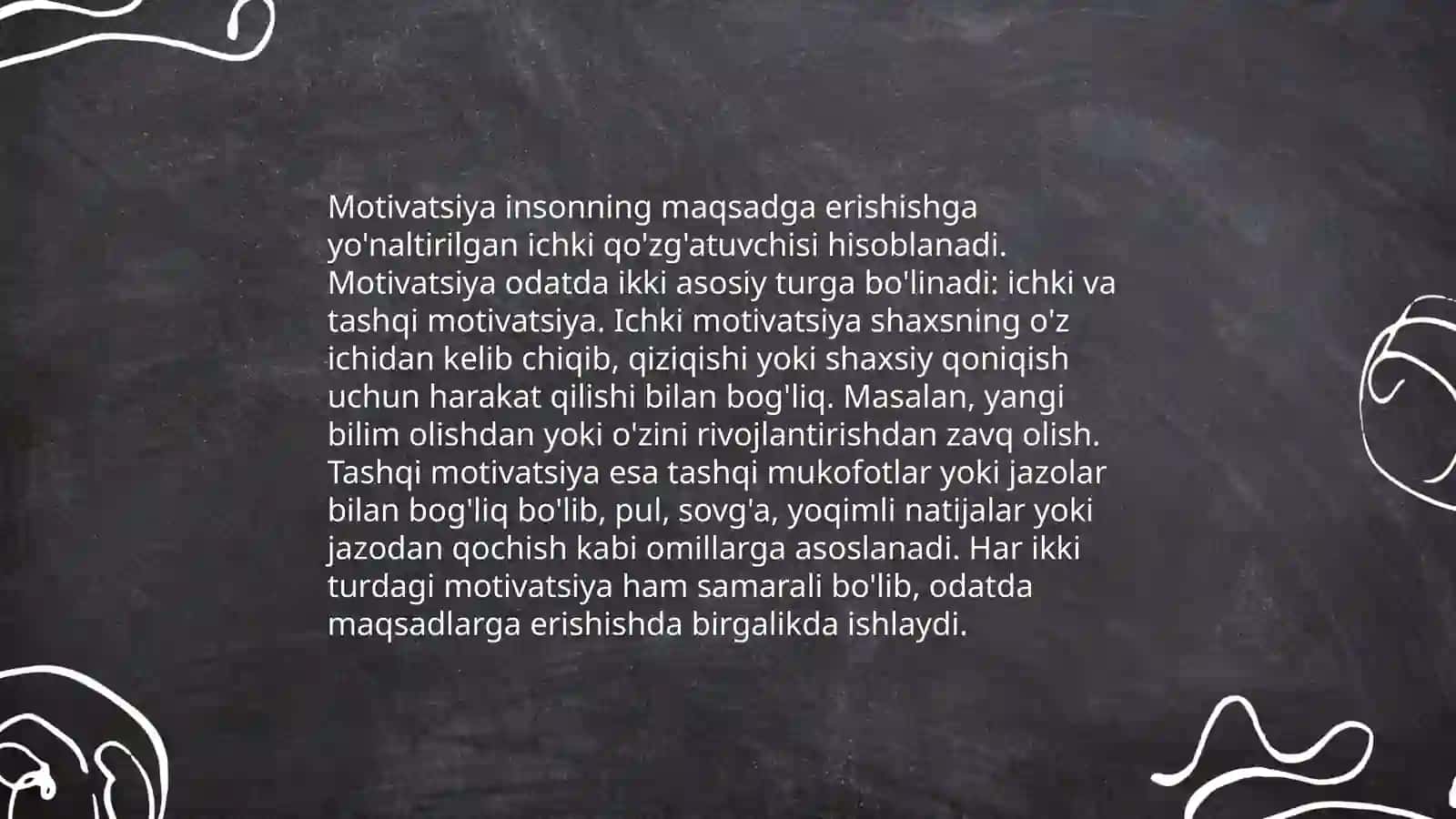 Mativatsiya haqida tushuncha 4