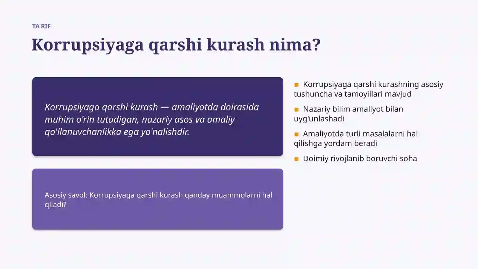 Korrupsiyaga qarshi kurash 4