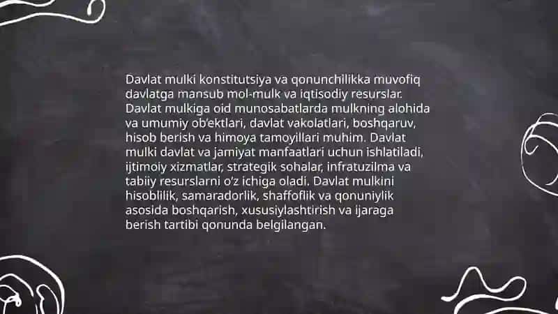 Mulkchilik shakillari va mulkchilik munosabatlari 4