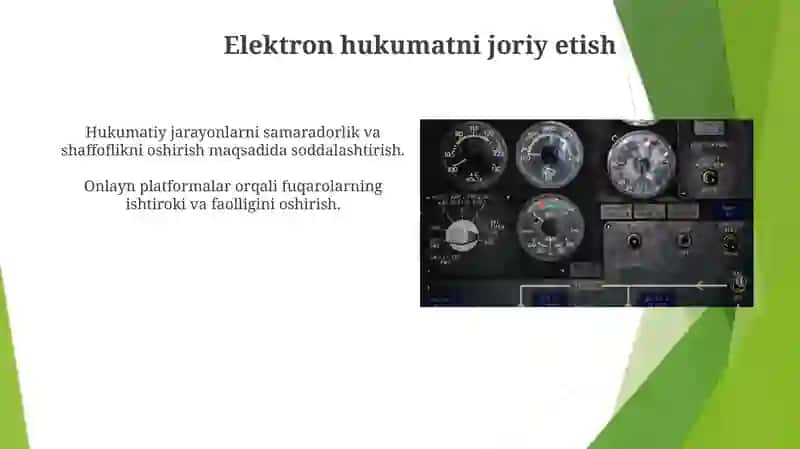 Davlatni elektron usulda boshqarish 4