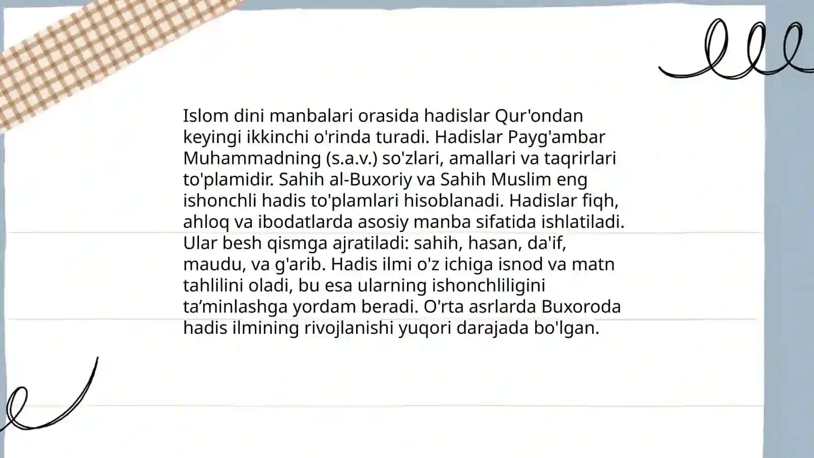 Islom dini manbalari: Qur'on 4