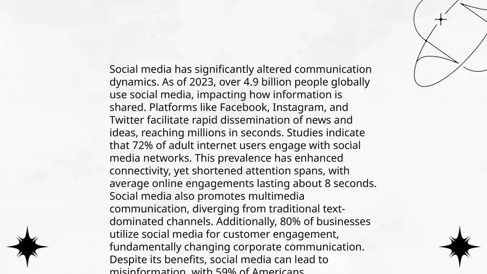 The role of internet in our life 4