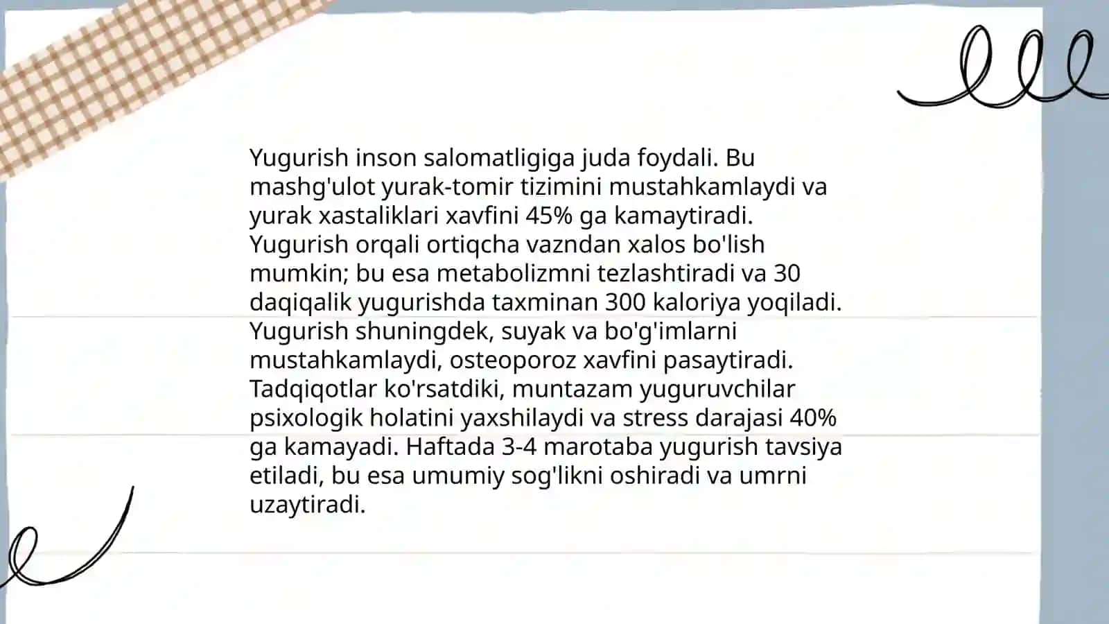 Yugurish va uning turlari 4