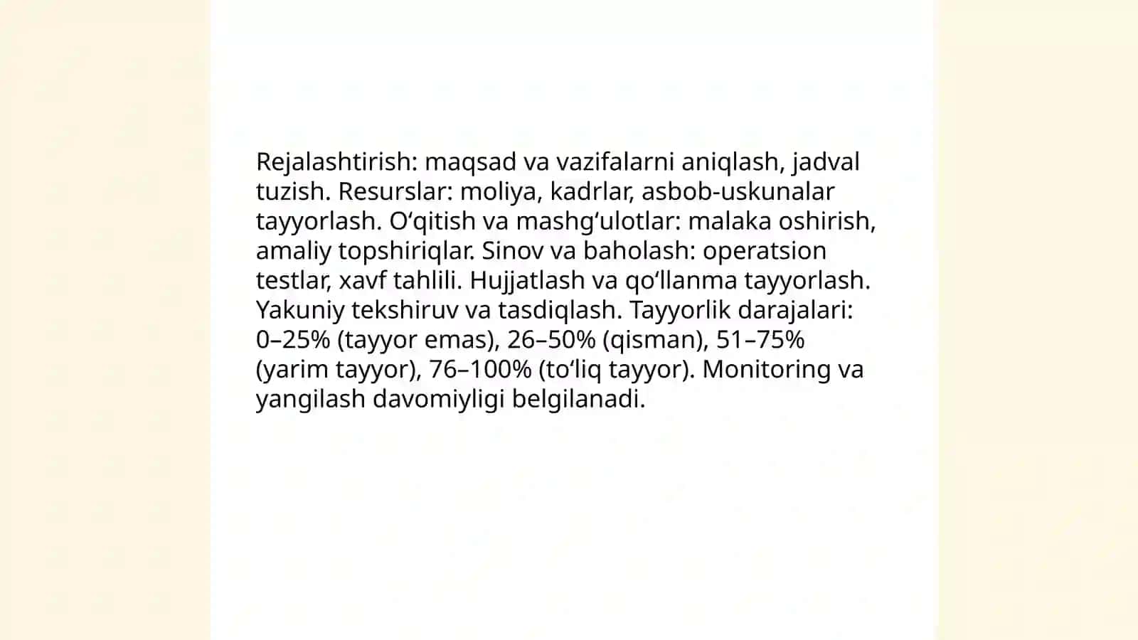 Tayyor bo‘lish psixologiyasi 4