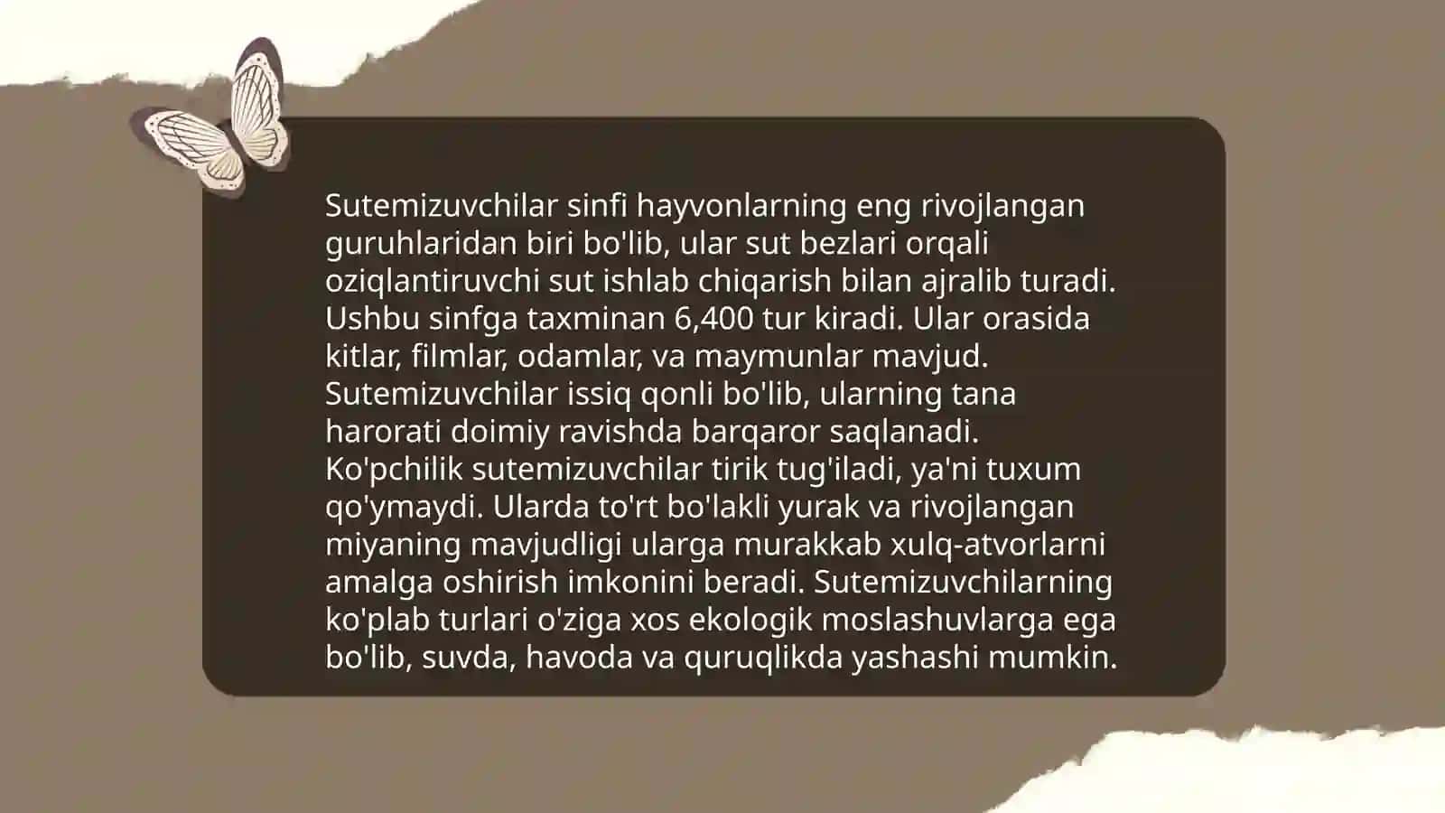 7-sinfdan sutemizuvchilar mavzusi haqida 4