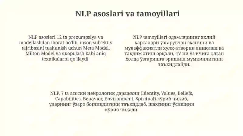Neyrolingvistik dasturlash texnologiyasi 4