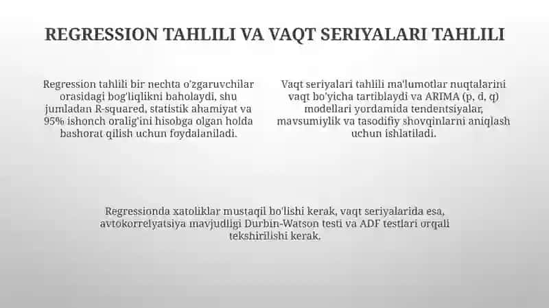 Amaliy ekonometrik modellar 4
