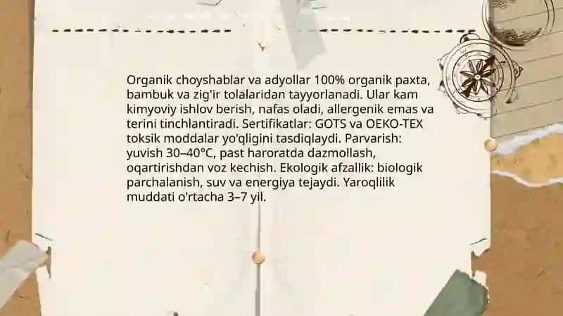 Organikallik narsalar va yotqiziqlar 4