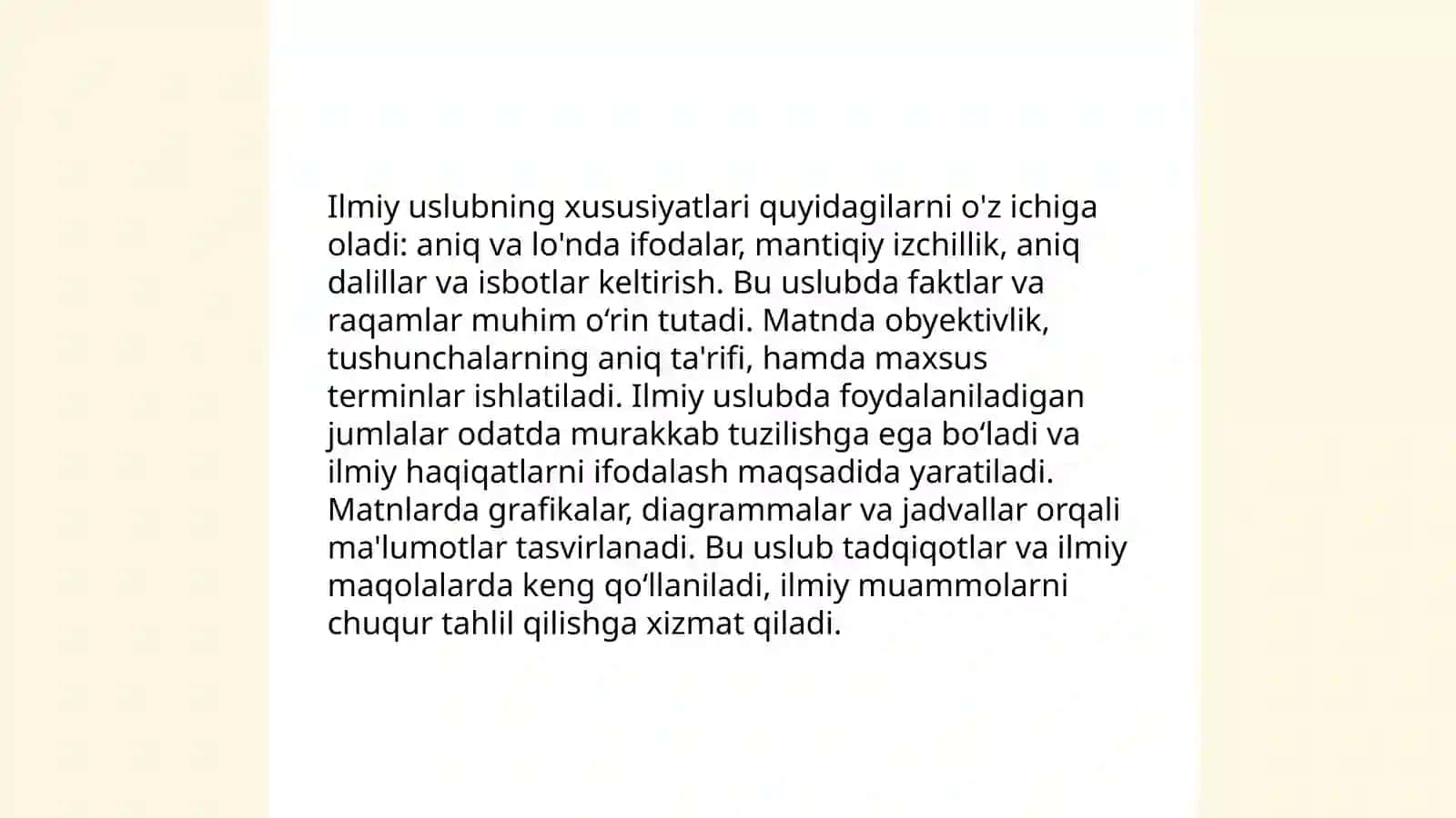 Ilmiy uslub, ilmiy ijodkorlik, ilmiy usul 4
