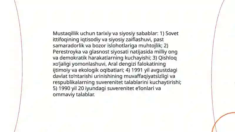 Oʻzbekiston Respublikasi mustaqillikka erishgan kun 4
