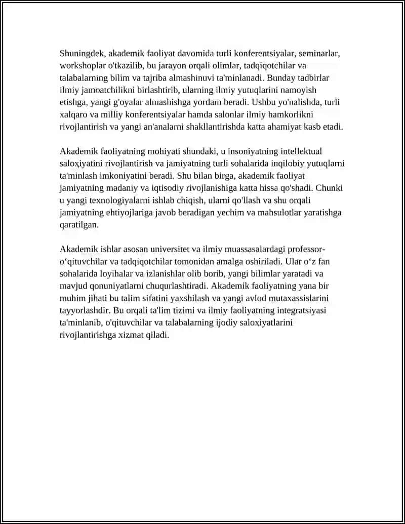 AKADEMIK FAOLIYAT VA UNING MOHIYATI 4