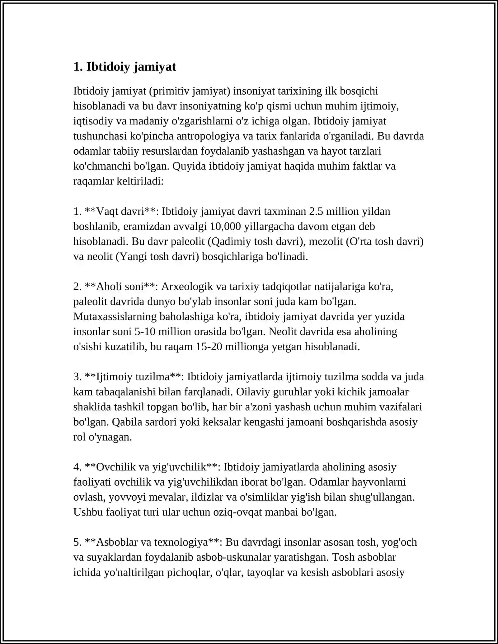 SIVILIZATSIYALARNING VUJUDGA KELISHI 4