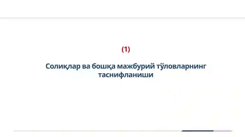 СОЛИҚЛАР ВА СОЛИҚҚАТОРТИШ ФАНИ 4