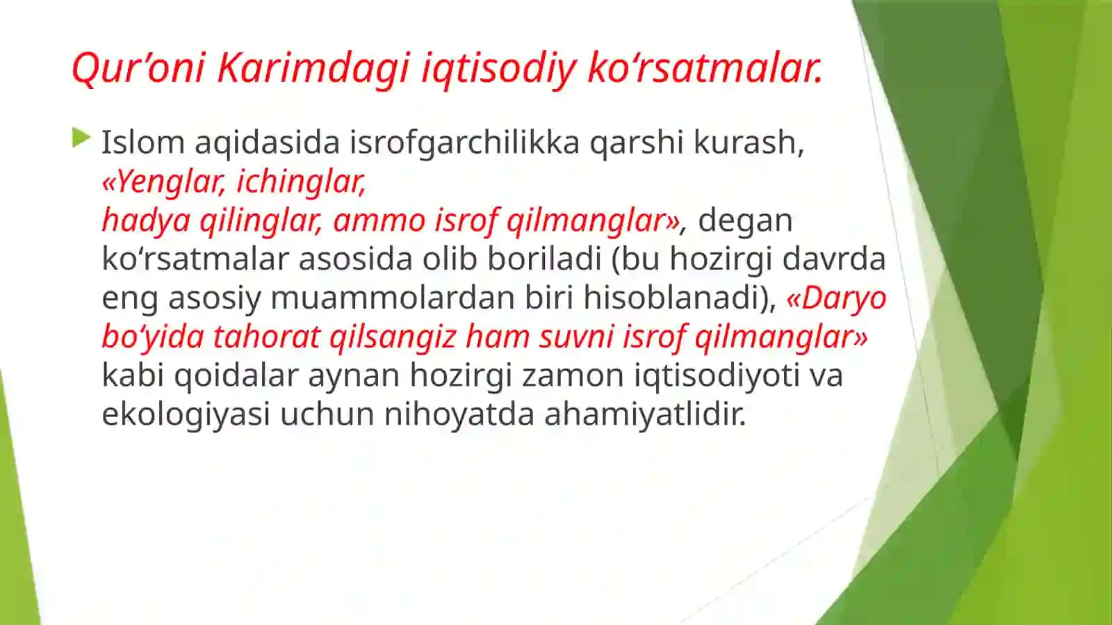 O‘rta Asr Davridagi Iqtisodiy Ta’limotlar 4