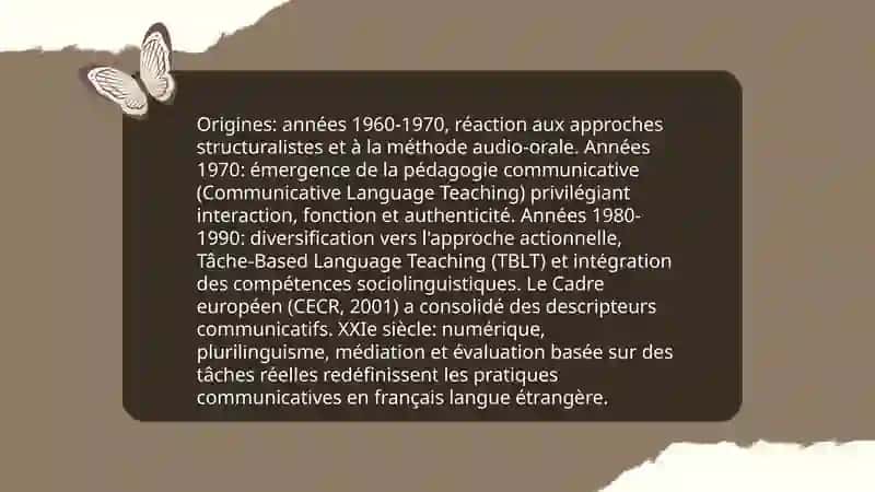 Les approches communicatives dans l'enseignement du français 4