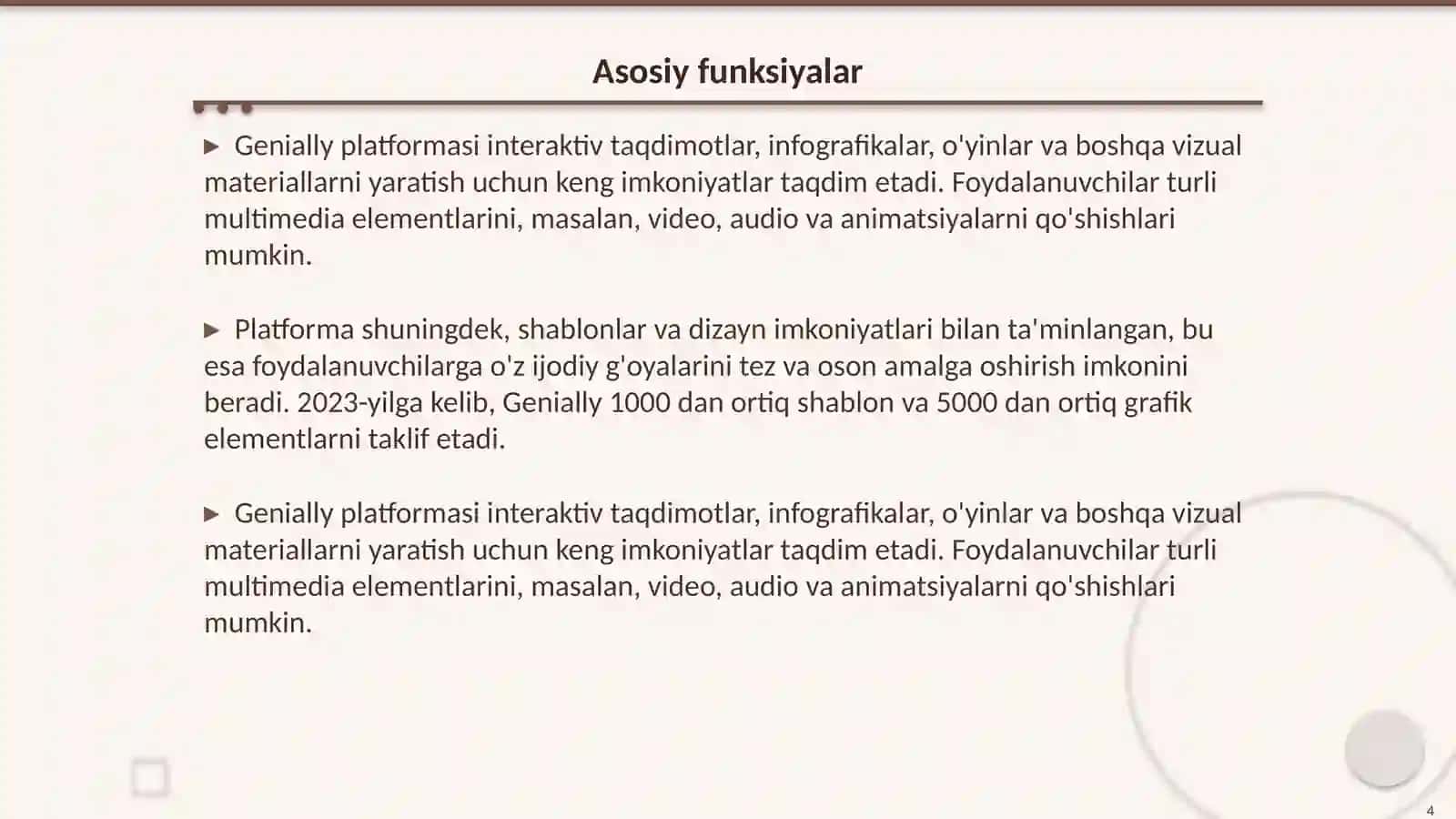 Genially tatdan 4