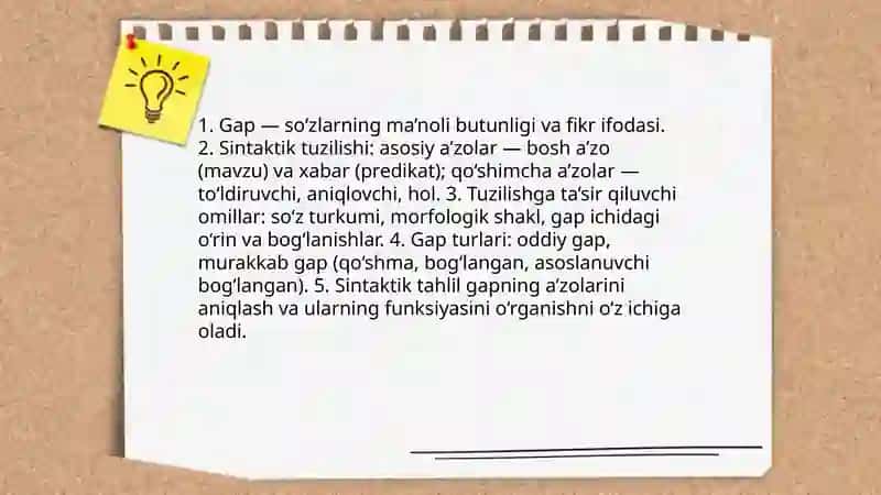 Sintaksis haqida umumiy malumat 4