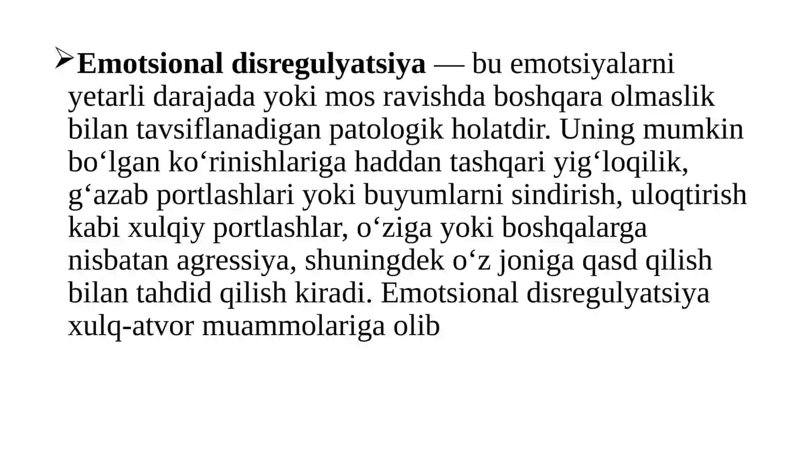 Ichki regulyatsiya buzilishlari 4