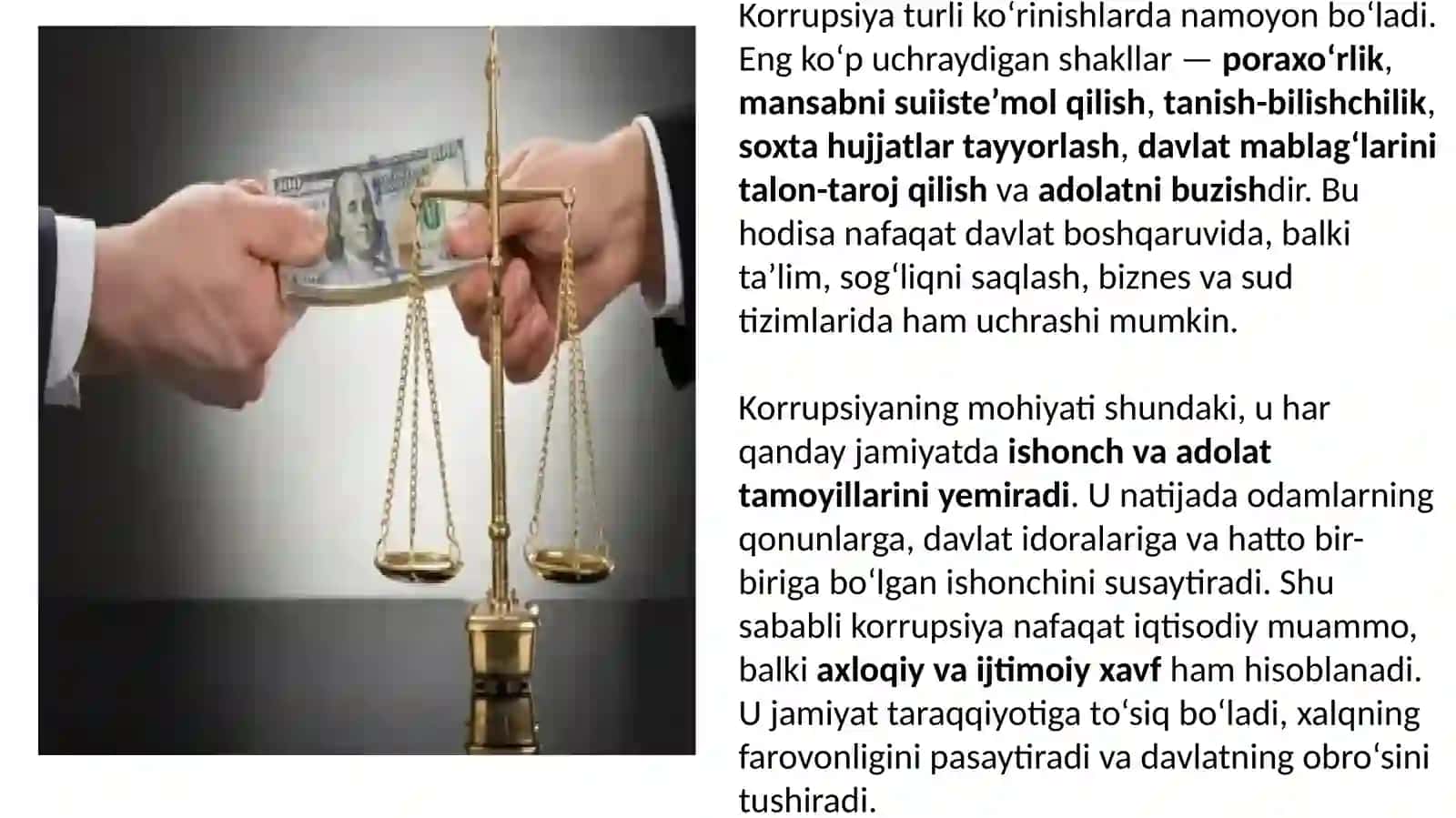 Korrupsiyaning Mohiyati va Oqibatlari 4